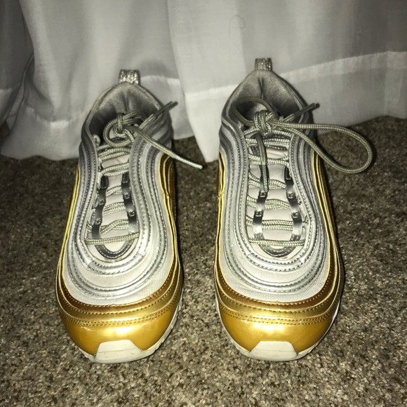 Athletic Shoes Metallic Gold Air Max 97 Olympic Gold Nike Air Max